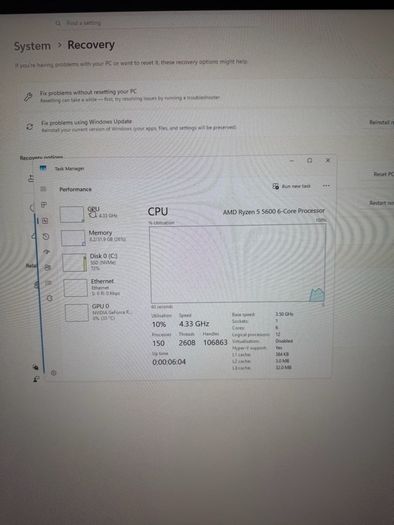 Gaming PC RTX 3070 & Ryzen 5600 & 165HZ 1440p Monitor