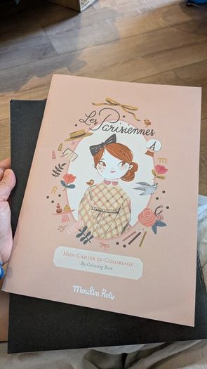 Moulin Roty coloring book