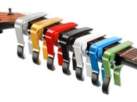 main image for ad Acoustic Capo On Electric Guitar Aluminum Metal Trigger