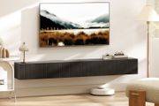 180cm Floating TV Stand, Wall Mount TV Unit with Cable Management Hole, Fits up to 72" TV, Black