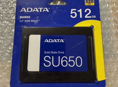 Adata Ultimate Su650 2,5" Ssd 512 Gb Sata 6gb/s