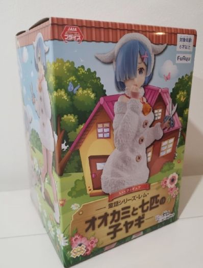 FuRyu Re:Zero - Starting Life in Another World- Rem SSS Figure - Fairy Tale Series - Wolf and Seven Little Goats anime figure