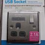 BN single black nickel sockets with usb charger Image 2