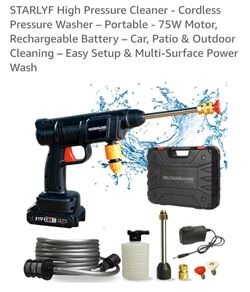 Cordless Power Washer