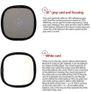 45212 18% Foldable Gray Card Reflector White Balance Double Focusing Q7O6 Face S6P3 Image 8