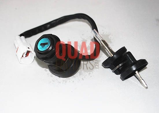 Ignition Key Switch For Yamaha Yfm350 Warrior 1996 1997 1998 1999 2000 2001 Atv