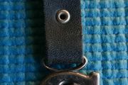 Vintage MICKEY MOUSE letter S metal keyring key chain keychain  Disney