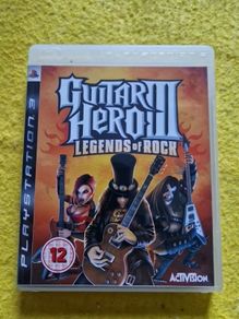 Guitar hero 3 III Legends of Rock PlayStation3 Ps3 games Original