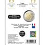 France 2 Euro Commemorative Coin 2024 - Olympic and Paralympic Games Paris 2024 BU. Coincard. Image 2