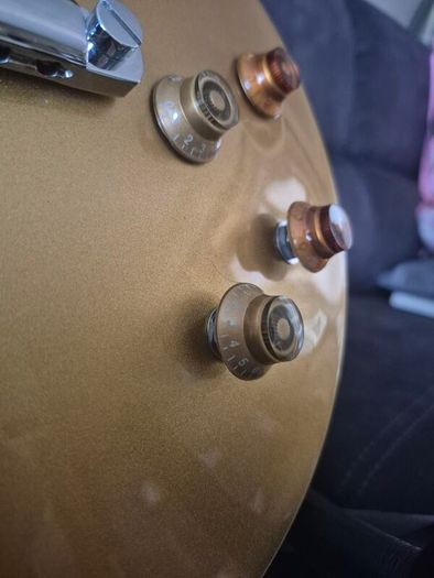 Vintage Les Paul Goldtop P90 Upgraded