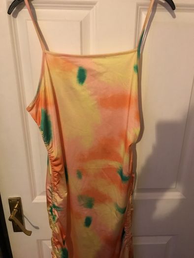 Roused sides dress