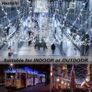 String Lights, 120m 1000 LED Super Long Fairy Lights 8 Modes with Remote & Timer for Indoor Outdoor Christmas Birthday Wedding Home Garden Lawn Holiday Party Tree Decorations (Cool White) Image 2