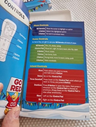 Disney Club Penguim Game day Nintendo Wii Games Original