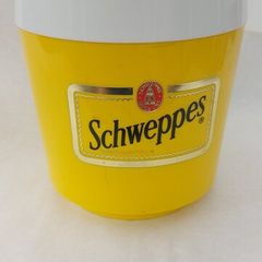 1980s Schweppes ice-bucket, unusual, hard to come by,used little good condition, sold as seen ,price includes post to anywhere in Ireland thank you,