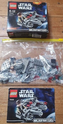 Lego Star Wars 75030: Millennium Falcon (2014) 100% Complete W/BOX