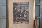 J.E. Ridinger Copperplate Engraving