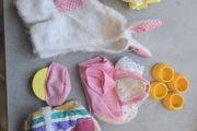 Playwear Ponywear Baby Costumes x 5 Bundle Bargin MLP G1 My Little Pony Accessories Clothes
