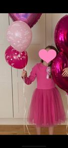 Girls Tulle Dresses x 3 (Red, Black, Pink) 10 euro each