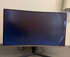Samsung 27" curved monitor - SPARES OR REPAIR