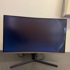 Samsung 27" curved monitor - SPARES OR REPAIR
