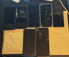 Job Lot 7x Modern Android Phones - Samsung / Honor / Redmi - Spares & Repairs
