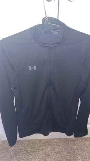 Under Armour Challenger Track Jacket Small Blacked Out