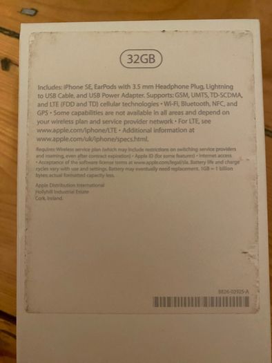 Apple iPhone SE, Sim Free, 32GB, Rose Gold