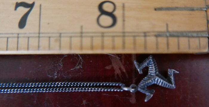 Vintage Sterling Silver 925 Pendant Necklace 3,9g length - 16"