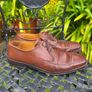 Russell & Bromley Men's Leather Derby Shoes Size 10.5UK Image 2