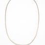 Vintage 925 Sterling Silver Flat Curb Chain Image 6