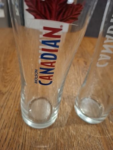 Canadian Molson Pint Glasses