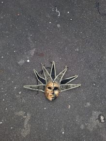 Stunning venise mask postage possible