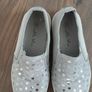Silver girls shoes size 11UK Image 4