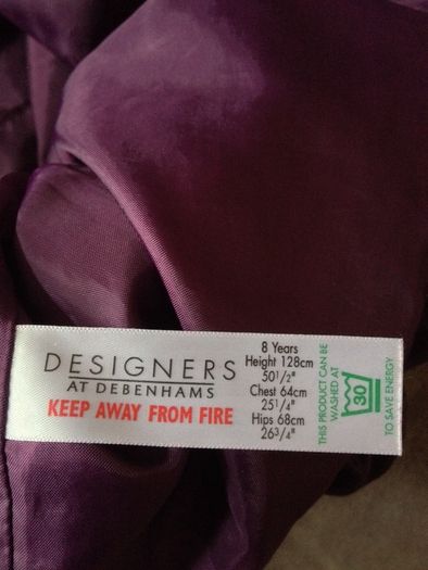 Debenhams dress age 8