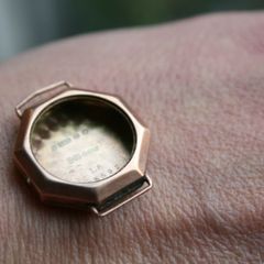 Vintage 9ct Gold 375 Watch - case 2,3g