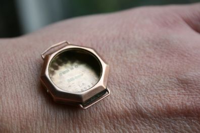 Vintage 9ct Gold 375 Watch - case 2,3g