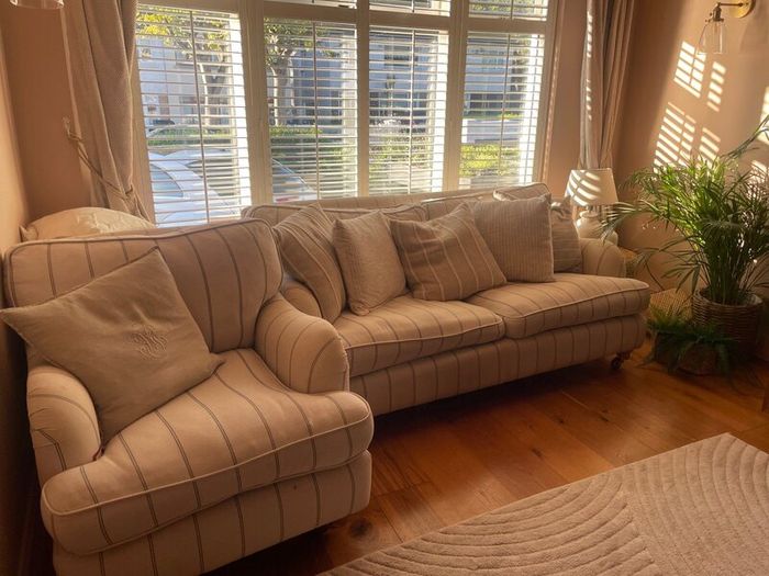 Sofa and chair