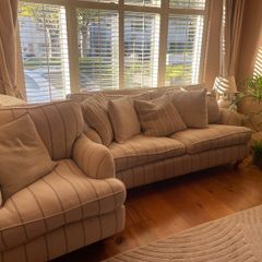 Sofa and chair