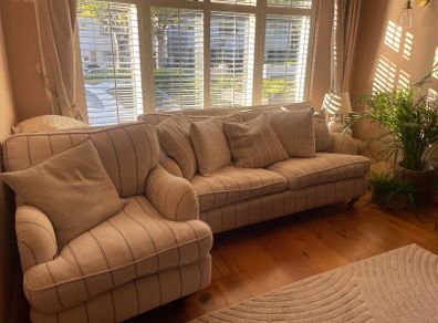 Sofa and chair