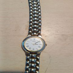 ladies Seiko gold plated quartz watch