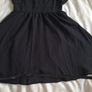 SHEIN Black Open Back Dress UK Size 8 Image 7
