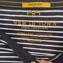 long sleeve men nautical stripe black with white medium New in Town brand European Image 9