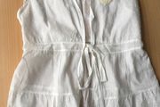 Pretty White Cotton Top _ Red Moon Italy - S/M - New