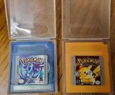Pokemon Crystal Version for Nintendo GameBoy Color Plus yellow version