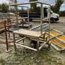 Stainless steel steps on wheels Image 3