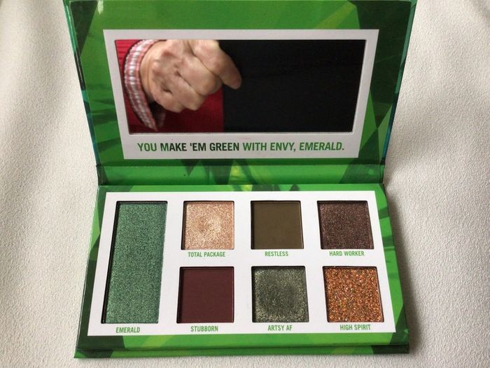 bh Emerald for May 7 Color Shadow Palette