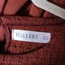 Gallery  Sleevless Dress With Baloon Hemline  S. 14   New  - No Tag. Image 4