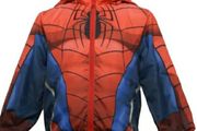 HM raincoat lightweight jacket Spiderman