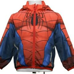 HM raincoat lightweight jacket Spiderman