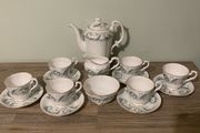 Vintage 15 Piece Royal Standard ''Garland'' China Tea/Coffee Set